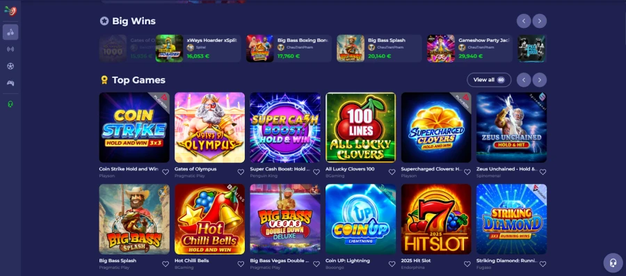 Bruno casino login